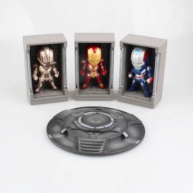 The Avengers iron Man Platform Boxed （NO FIGURE） Decoration