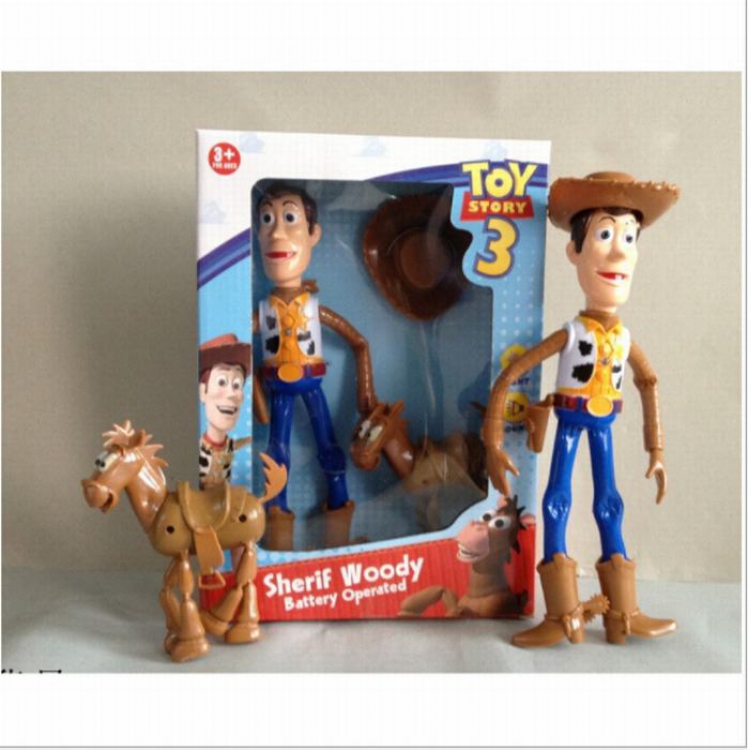 Toy Story Sherif Woody Boxed Figure Decoration price for 3 pcs