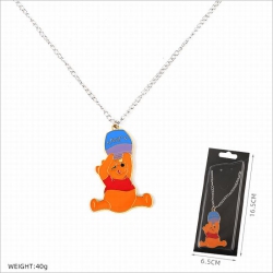 Disney Pooh Bear Necklace pend...