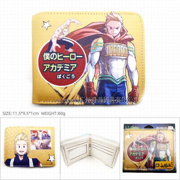 My Hero Academia Short color picture two fold wallet Purse HK-459