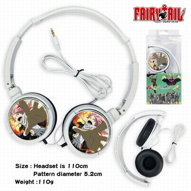 Fairy tail Headset Head-mounted Earphone Headphone 110G