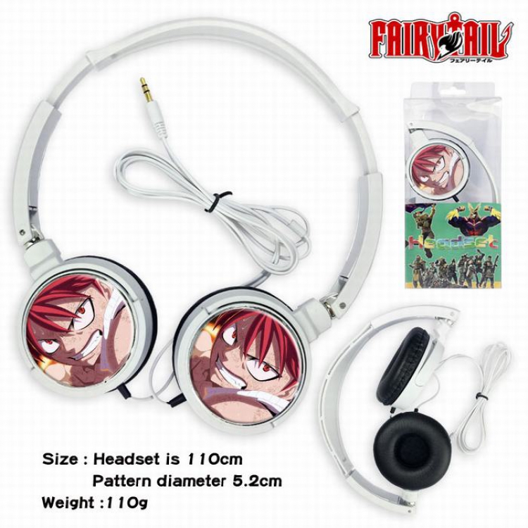 Fairy tail Headset Head-mounted Earphone Headphone 110G