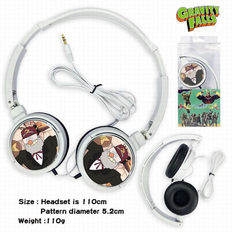 Gravity Falls Headset Head-mounted Earphone Headphone 110G