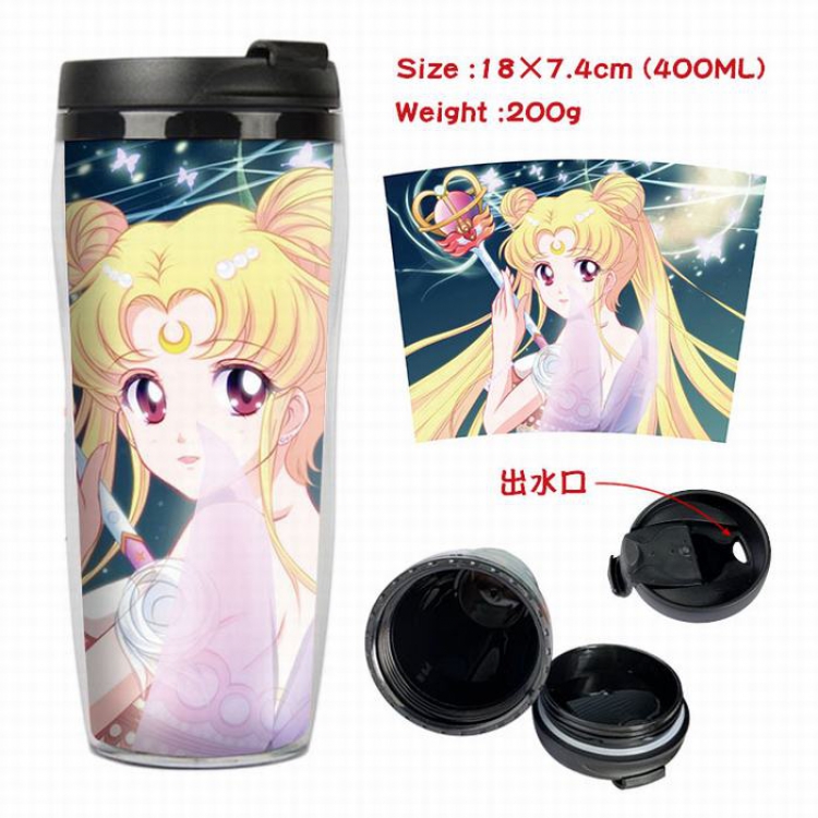 Sailormoon Starbucks Leakproof Insulation cup Kettle 7.4X18CM 400ML