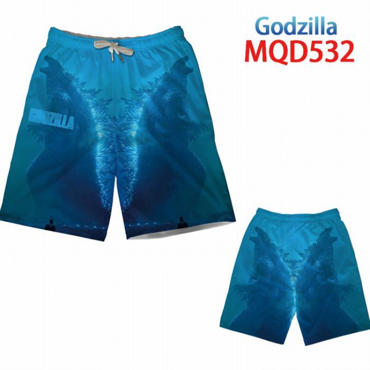 Godzilla Beach pants M L XL XXL XXXL MQD532