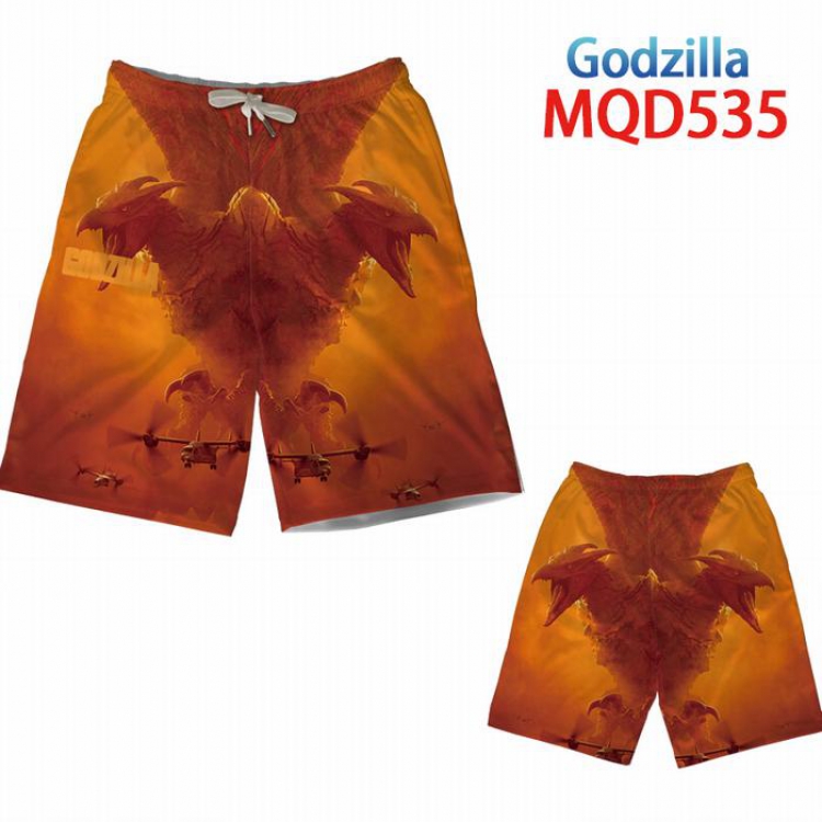 Godzilla Beach pants M L XL XXL XXXL MQD535