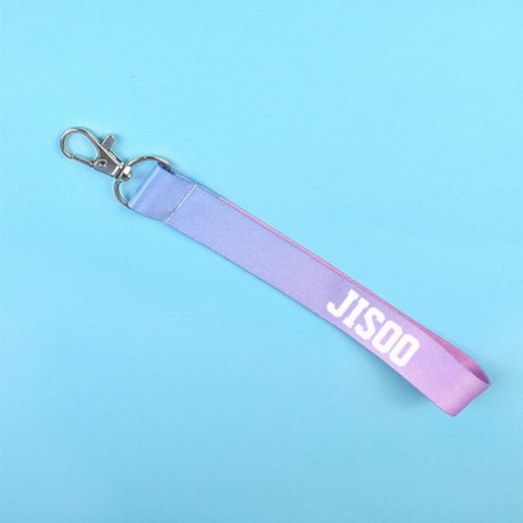 BlackPink JISOO Gradient keychain Lanyard jewelry storage sling price for 5pcs