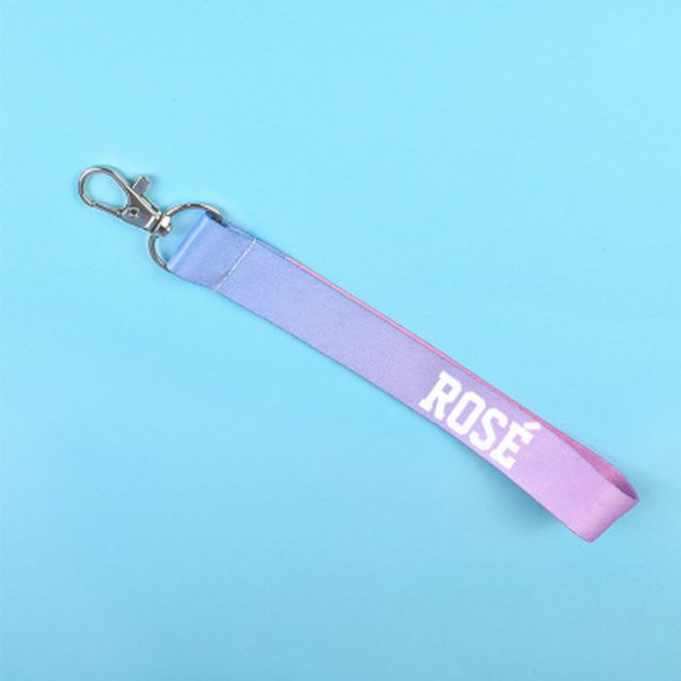 BlackPink ROSE Gradient keychain Lanyard jewelry storage sling  price for 5pcs