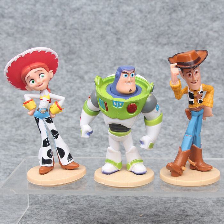 KToy Story a set of three Bagged Figure Decoration Model 10CM 0.1KG