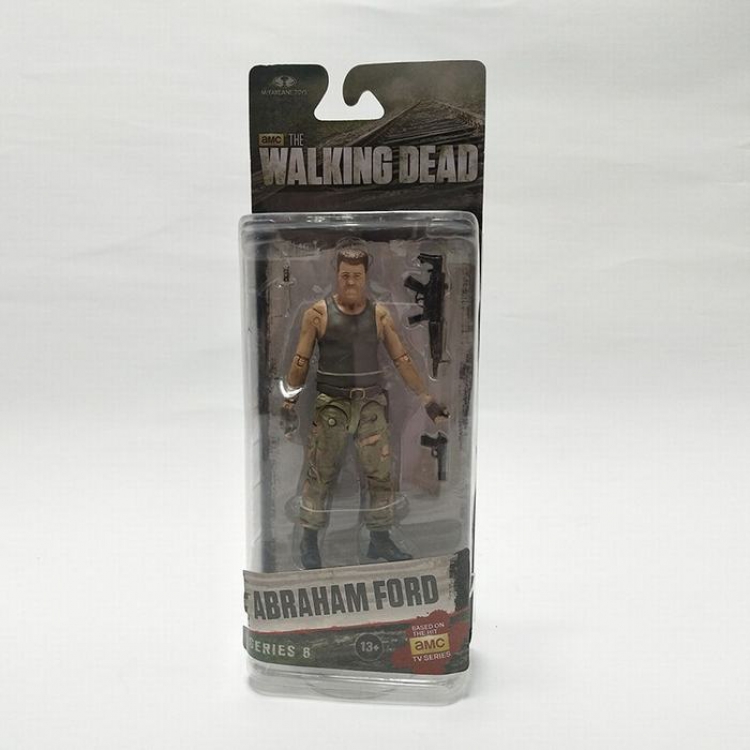 The Walking Dead Soldier Boxed Figure Decoration Model 7-inch