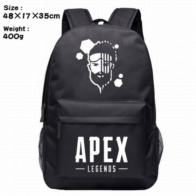 APEX-6 APEX Silk screen polyester canvas backpack bag