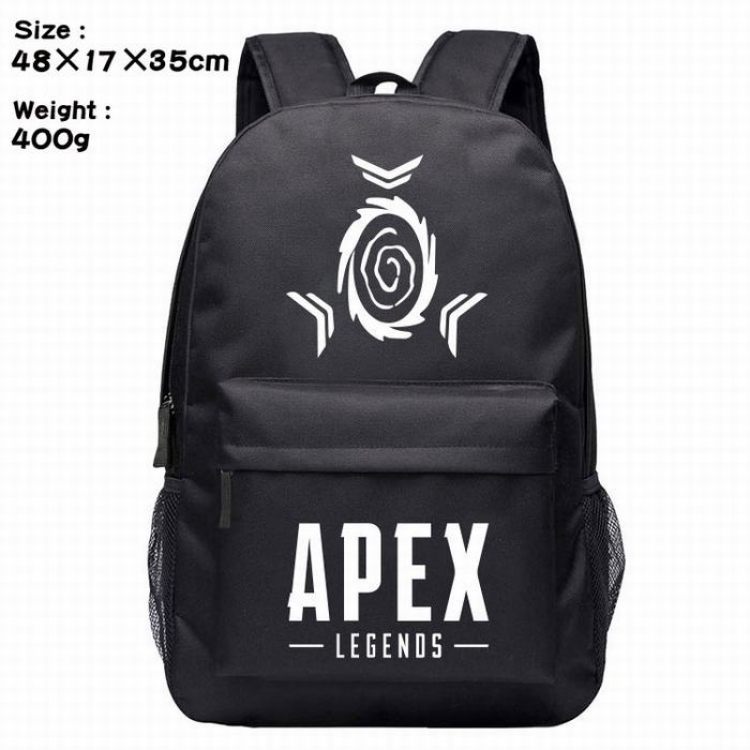 APEX-4 APEX Silk screen polyester canvas backpack bag