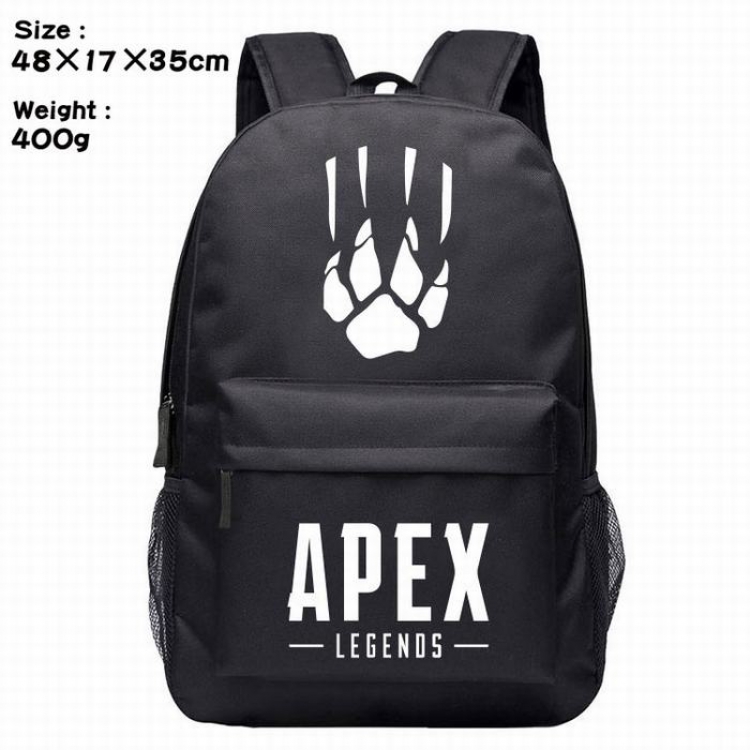 APEX-8 APEX Silk screen polyester canvas backpack bag