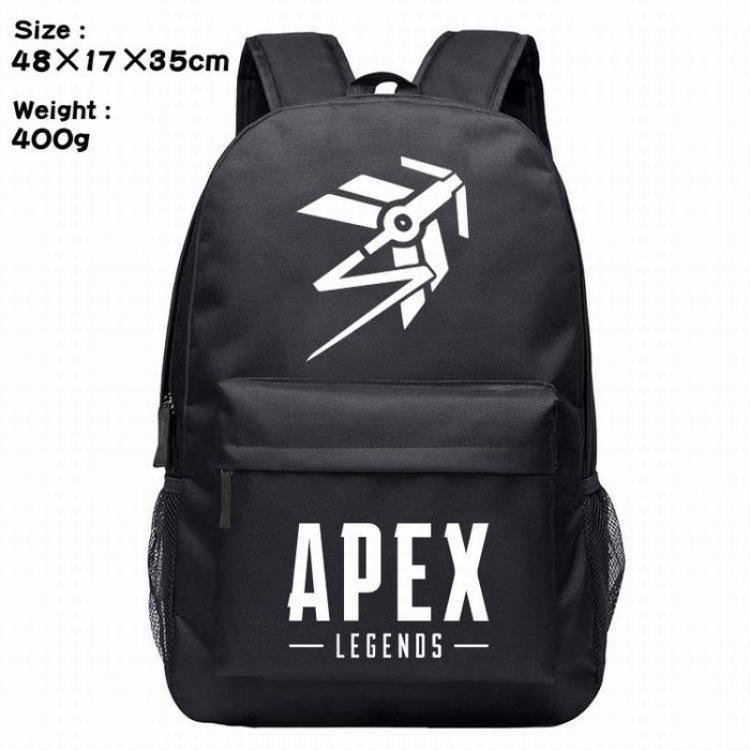 APEX-5 APEX Silk screen polyester canvas backpack bag