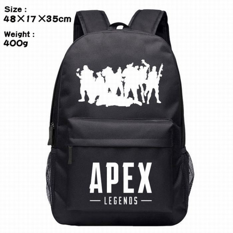 APEX-9 APEX Silk screen polyester canvas backpack bag