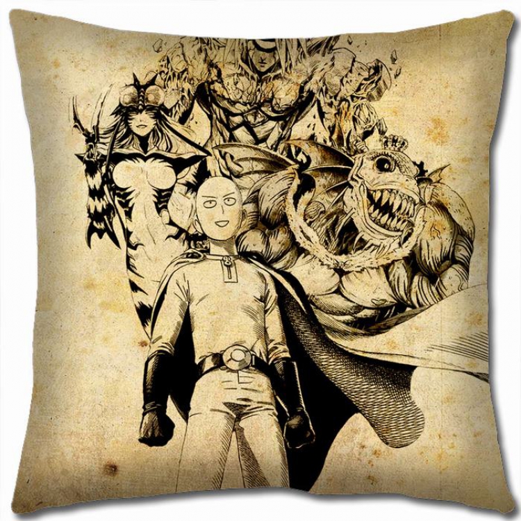 One Punch Man Y3-10  full color Pillow Cushion 45X45CM NO FILLING
