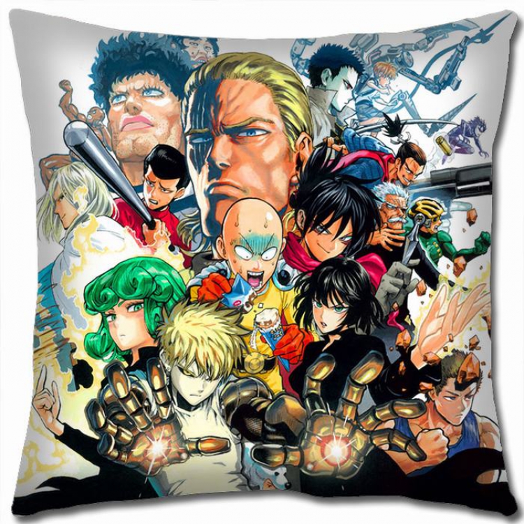 One Punch Man Y3-21  full color Pillow Cushion 45X45CM NO FILLING