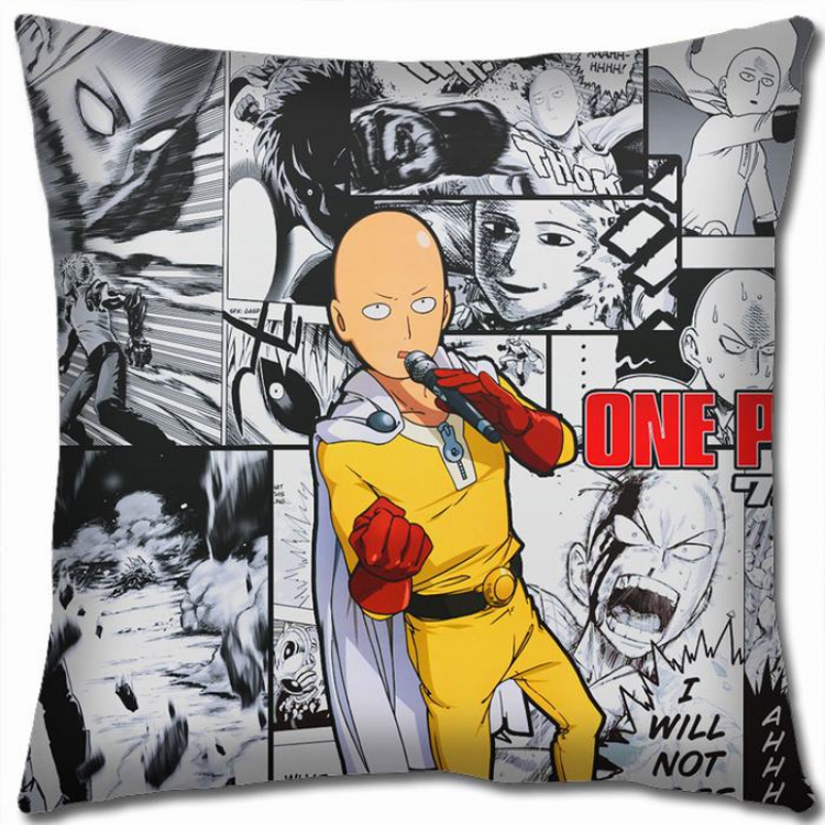 One Punch Man Y3-23  full color Pillow Cushion 45X45CM NO FILLING