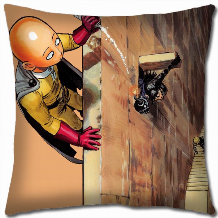 One Punch Man Y3-43  full color Pillow Cushion 45X45CM NO FILLING