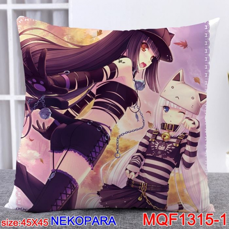 Nekopara Double Sides cushion 45x45cm MQF1315 1
