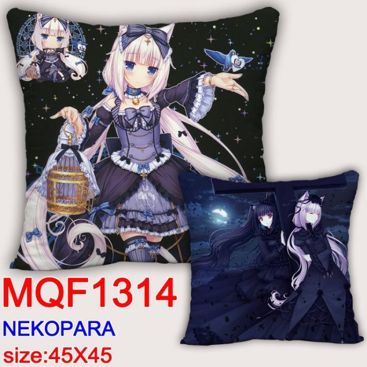 Nekopara Double Sides cushion 45x45cm MQF1314