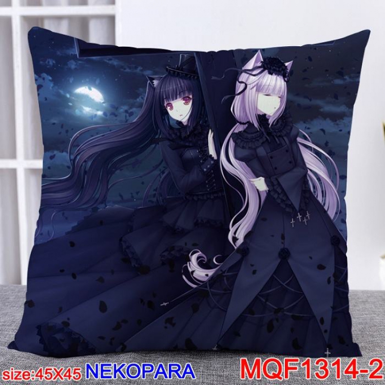 Nekopara Double Sides cushion 45x45cm MQF1314 2