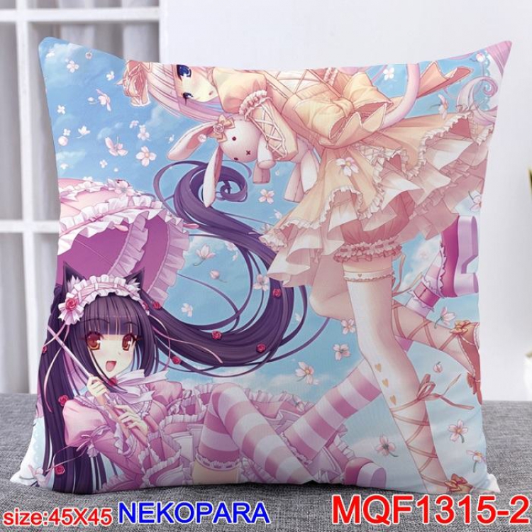 Nekopara Double Sides cushion 45x45cm MQF1315 2