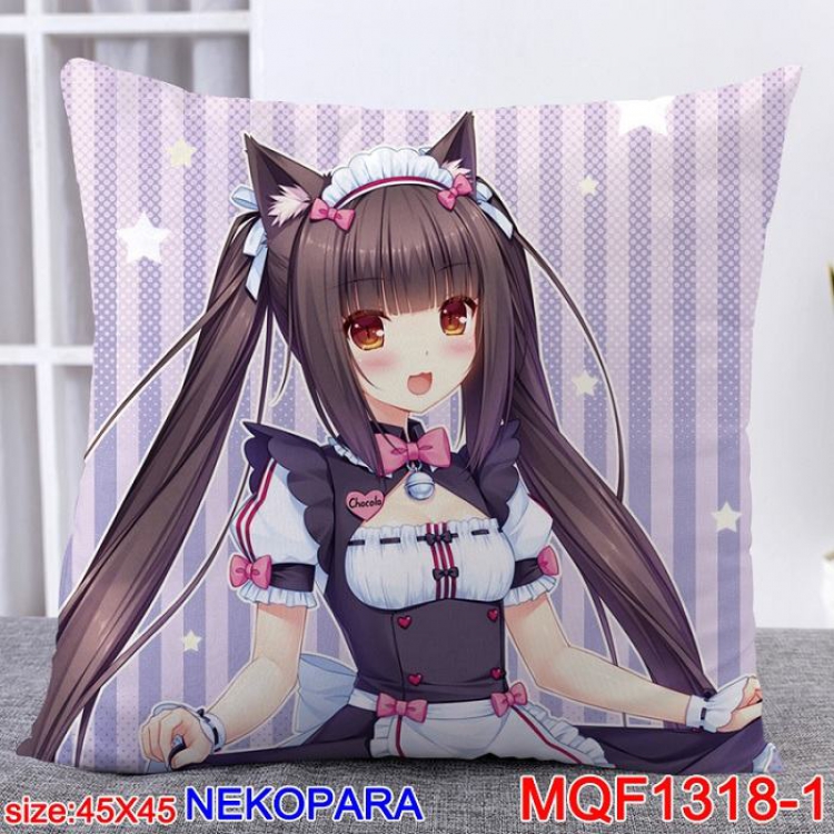 Nekopara Double Sides cushion 45x45cm MQF1318 1