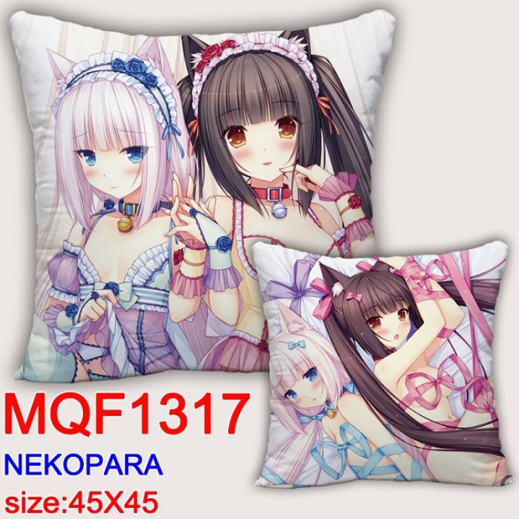 Nekopara Double Sides cushion 45x45cm MQF1317