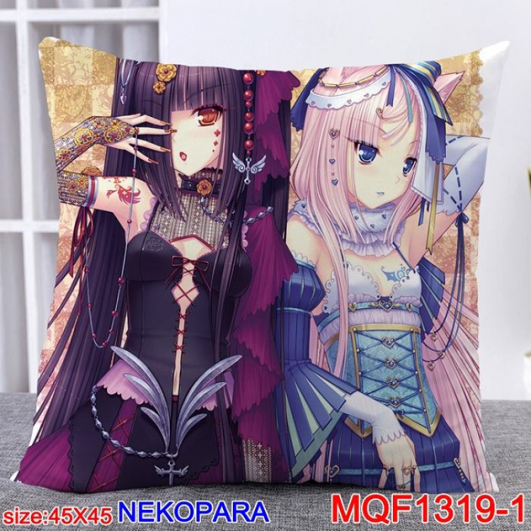 Nekopara Double Sides cushion 45x45cm MQF1319 1