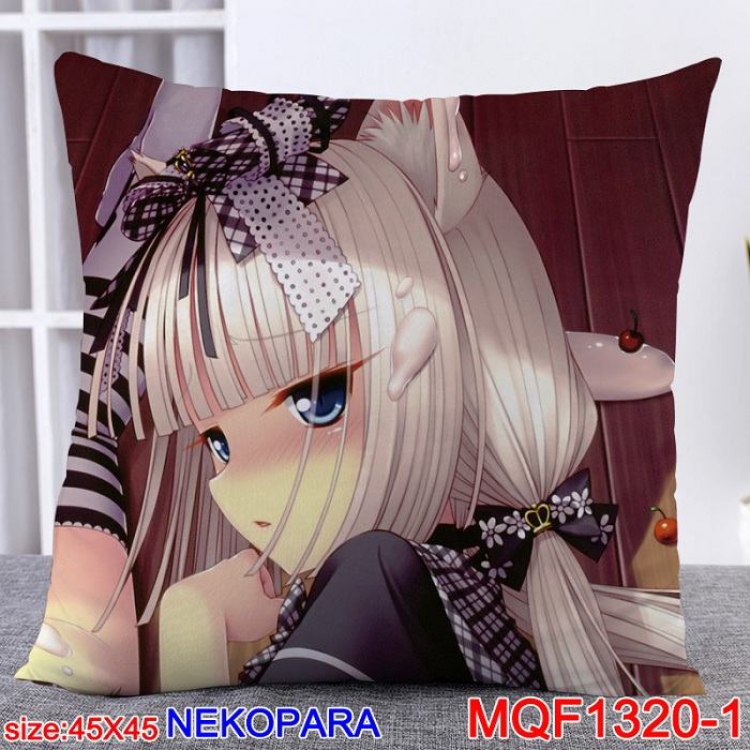 Nekopara Double Sides cushion 45x45cm MQF1320 1