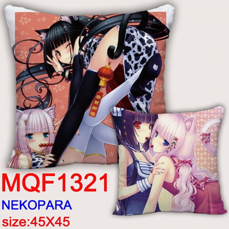 Nekopara Double Sides cushion 45x45cm MQF1321