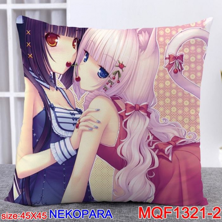 Nekopara Double Sides cushion 45x45cm MQF1321 2