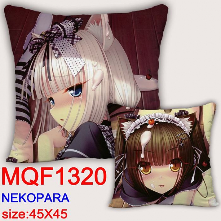 Nekopara Double Sides cushion 45x45cm MQF1320