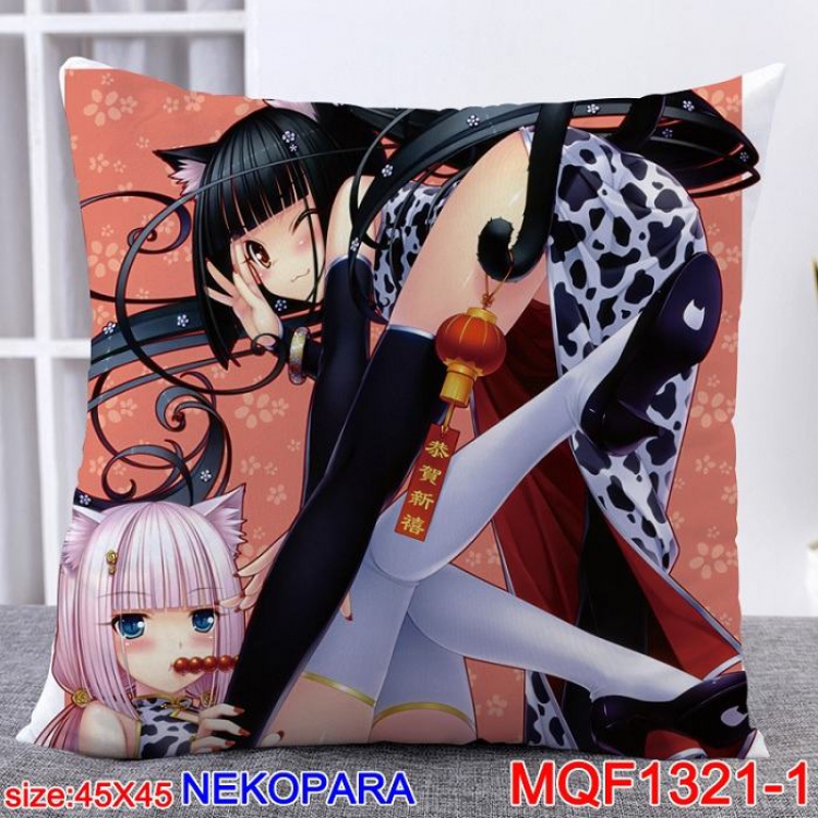Nekopara Double Sides cushion 45x45cm MQF1321 1