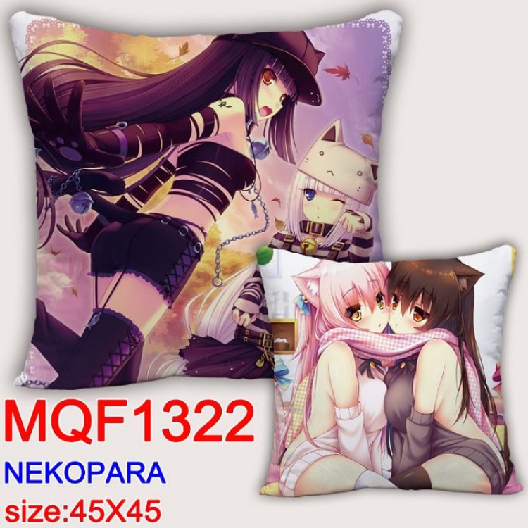 Nekopara Double Sides cushion 45x45cm MQF1322