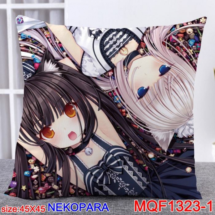 Nekopara Double Sides cushion 45x45cm MQF1323 1