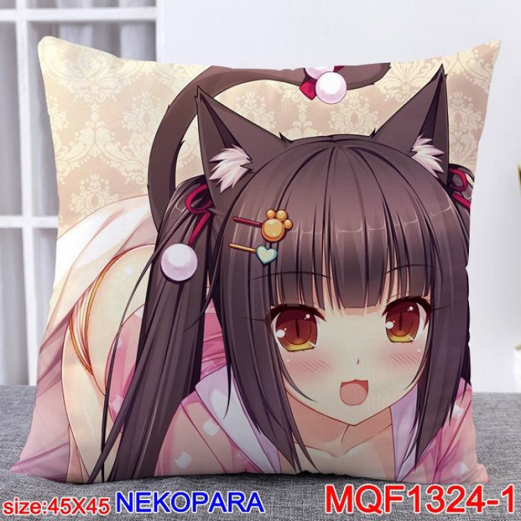 Nekopara Double Sides cushion 45x45cm MQF1324 1