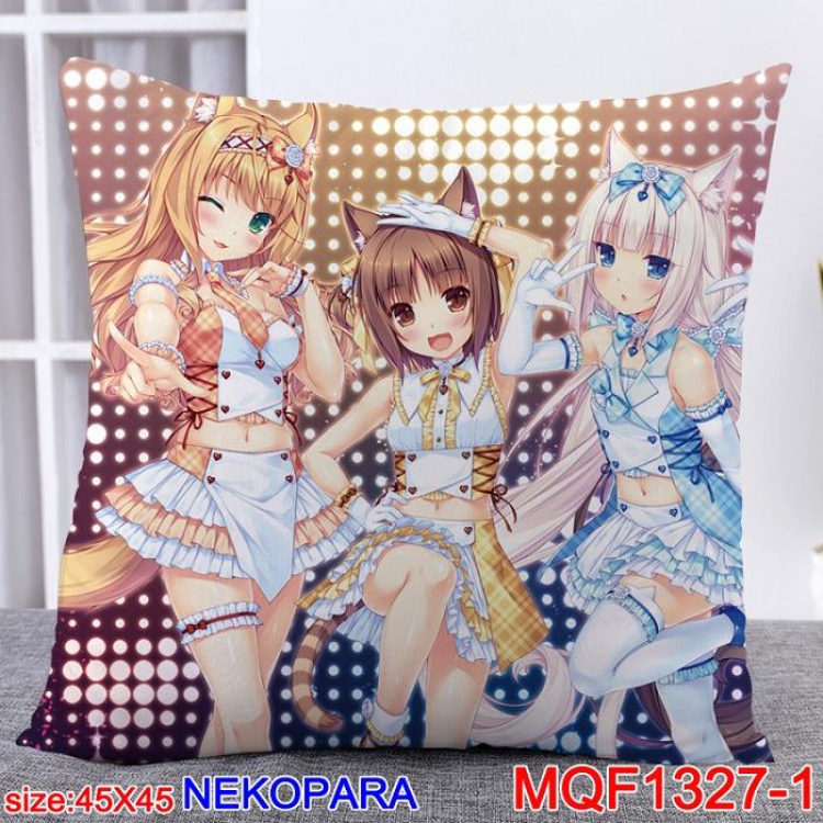 Nekopara Double Sides cushion 45x45cm MQF1327 1