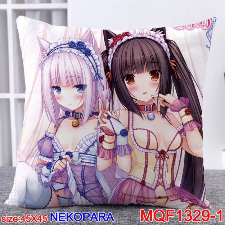 Nekopara Double Sides cushion 45x45cm MQF1329 1