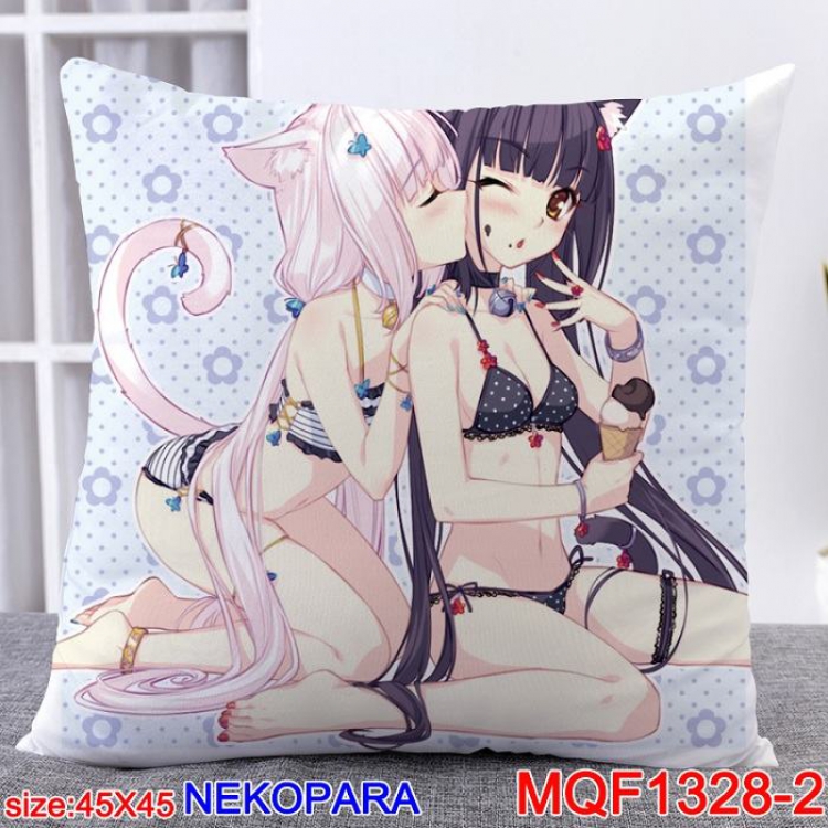 Nekopara Double Sides cushion 45x45cm MQF1328 2