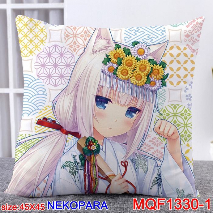 Nekopara Double Sides cushion 45x45cm MQF1330 1