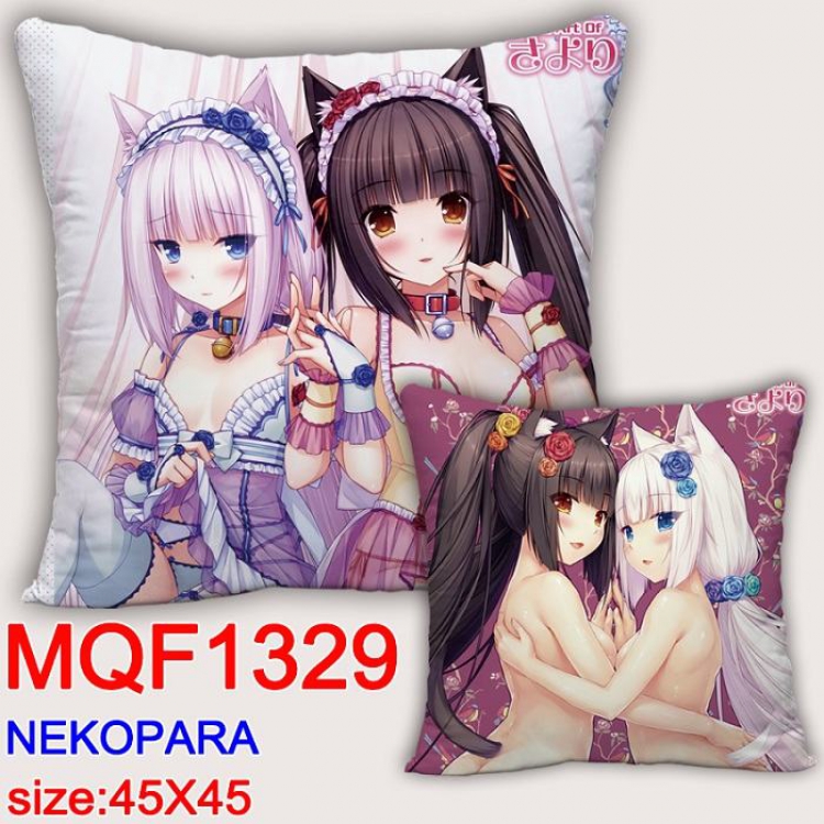 Nekopara Double Sides cushion 45x45cm MQF1329