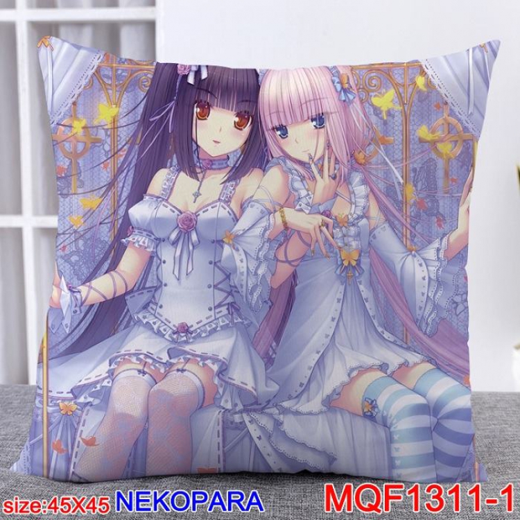 Nekopara Double Sides cushion 45x45cm MQF1311 1