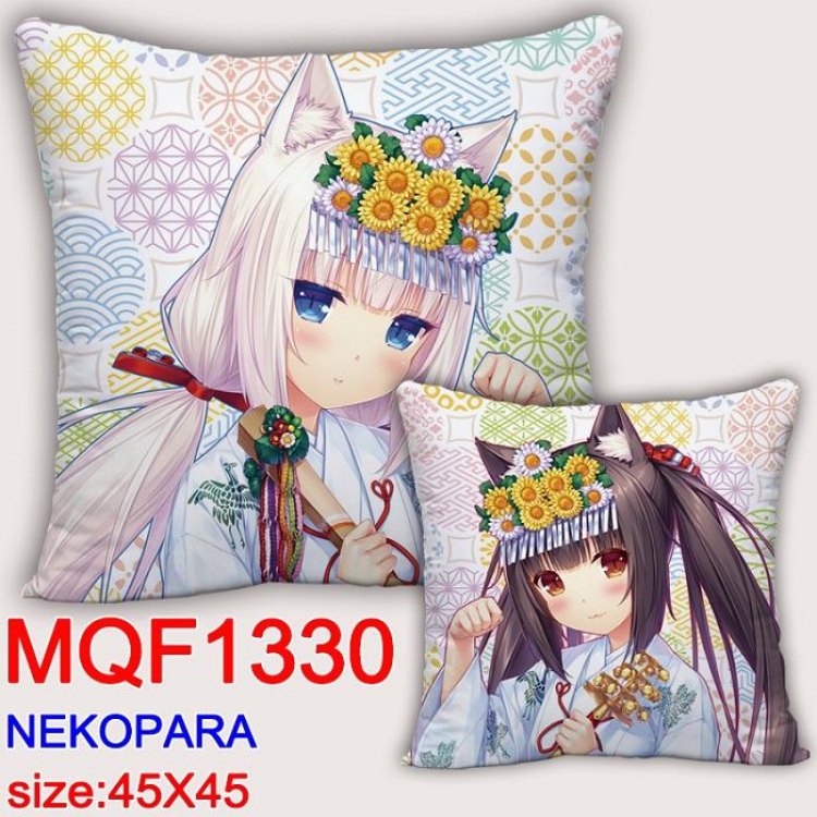 Nekopara Double Sides cushion 45x45cm MQF1330