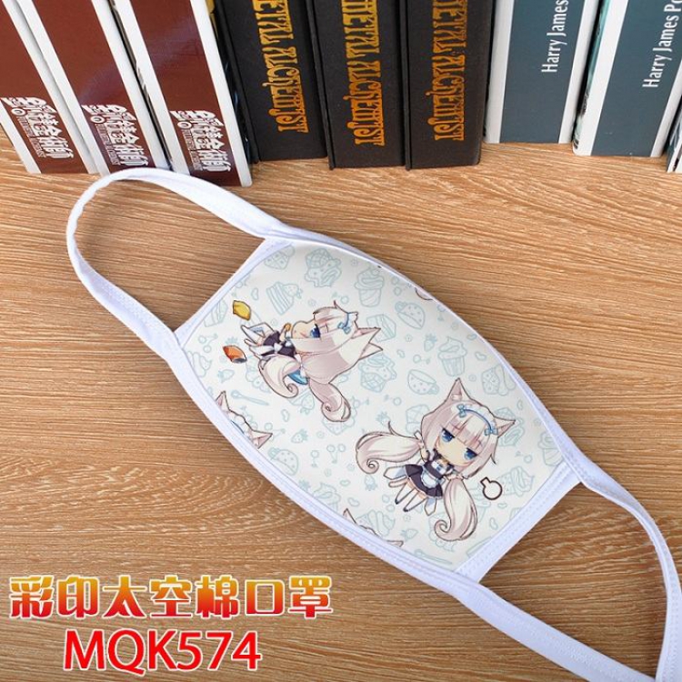 Nekopara Color printing Space cotton Mask price for 5 pcs MQK 574