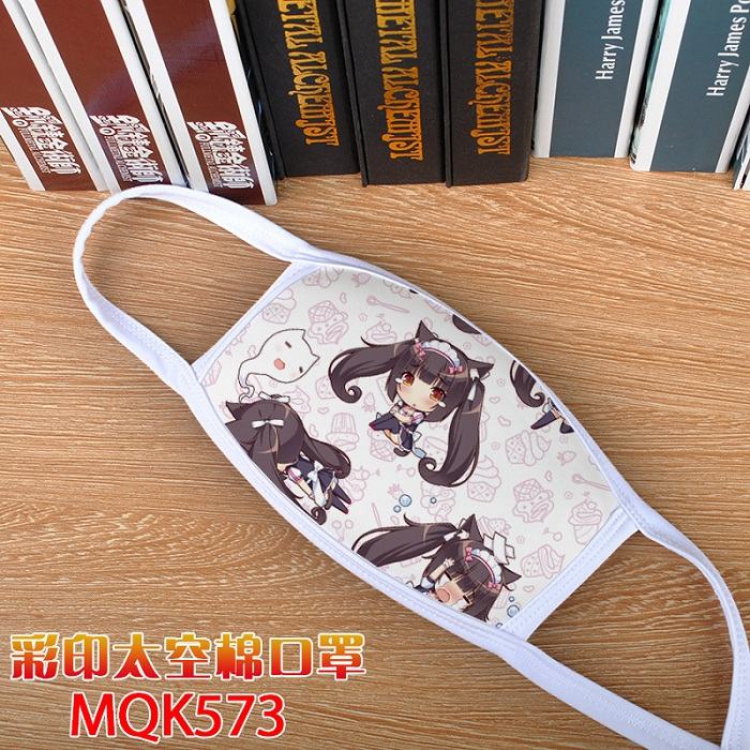 Nekopara Color printing Space cotton Mask price for 5 pcs MQK 573