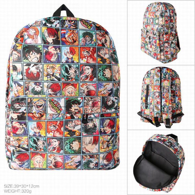 My Hero Academia Cotton imitation nylon composite Waterproof fabric backpack