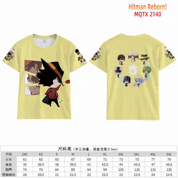 HITMAN REBORN Full color short sleeve t-shirt 10 sizes from 2XS to 5XL MQTX-2140