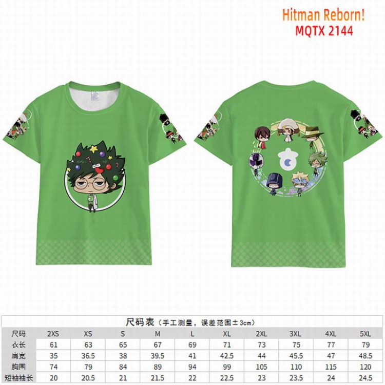 HITMAN REBORN Full color short sleeve t-shirt 10 sizes from 2XS to 5XL MQTX-2144